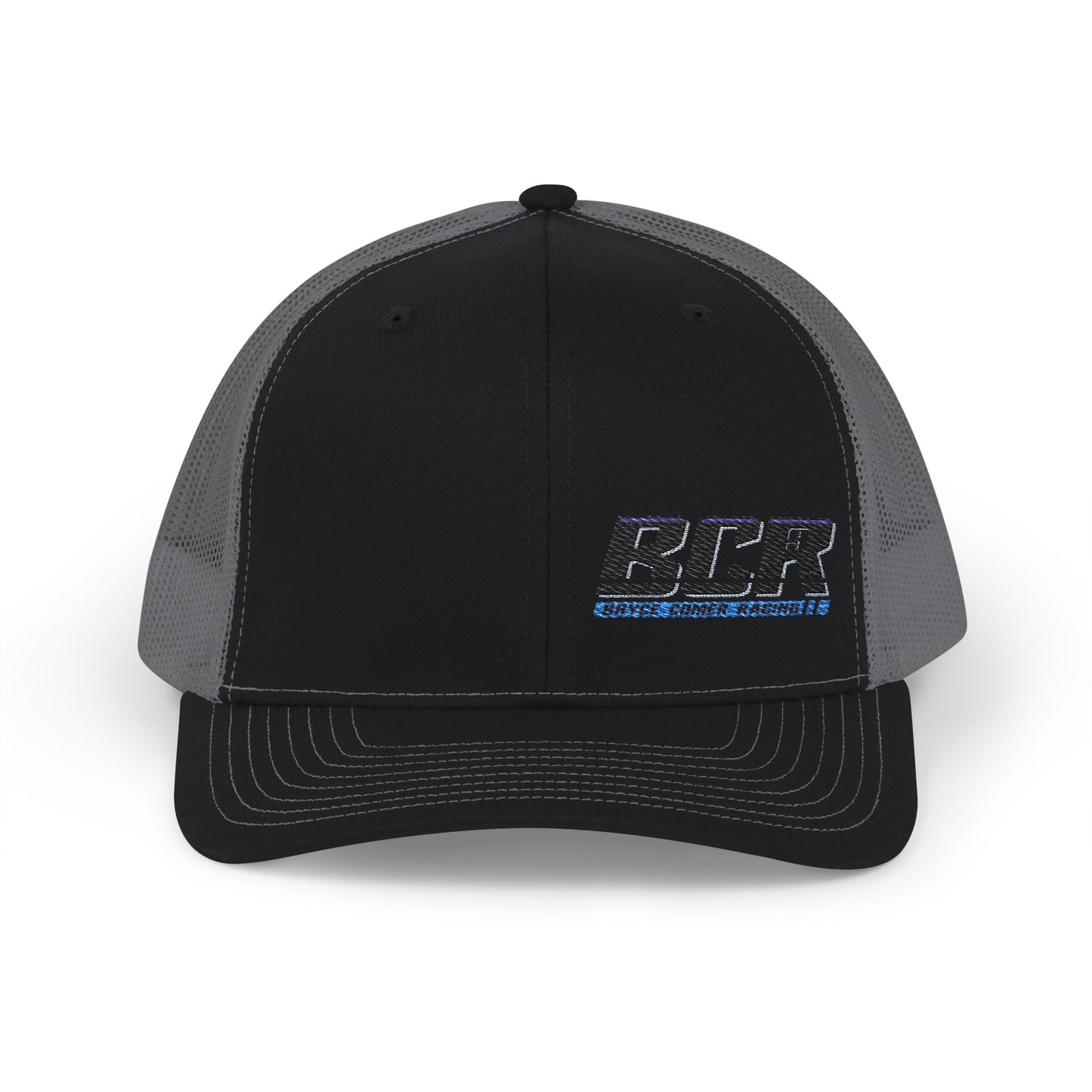 BCR -Bryce Comer Racing--Stylish Embroidered Snapback Trucker Cap, Trendy Hat for Outdoor Activities, Perfect Gift for Men & Women, Adjustable Cap, Summer Style