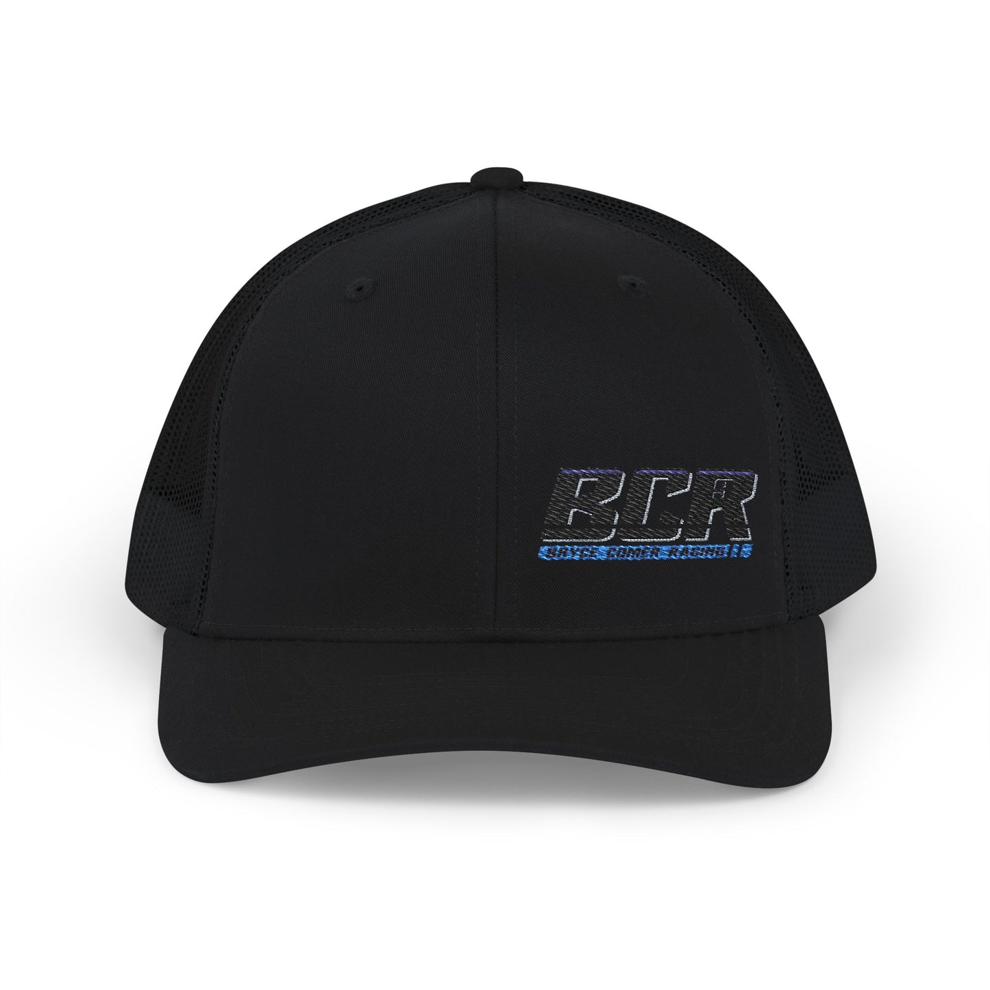 BCR -Bryce Comer Racing--Stylish Embroidered Snapback Trucker Cap, Trendy Hat for Outdoor Activities, Perfect Gift for Men & Women, Adjustable Cap, Summer Style