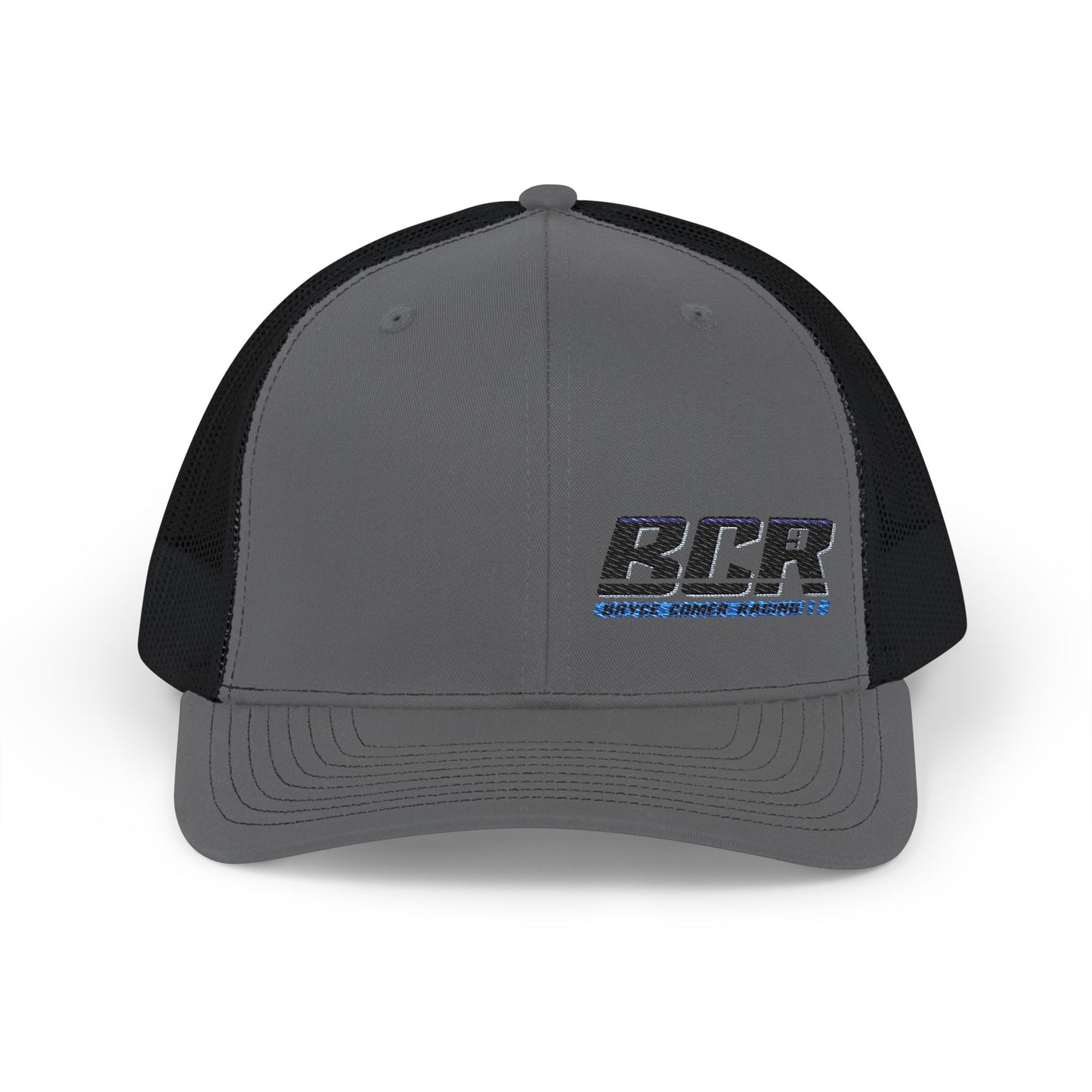 BCR -Bryce Comer Racing--Stylish Embroidered Snapback Trucker Cap, Trendy Hat for Outdoor Activities, Perfect Gift for Men & Women, Adjustable Cap, Summer Style