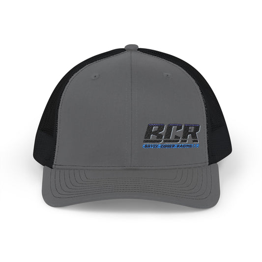 BCR -Bryce Comer Racing--Stylish Embroidered Snapback Trucker Cap, Trendy Hat for Outdoor Activities, Perfect Gift for Men & Women, Adjustable Cap, Summer Style