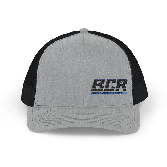 BCR -Bryce Comer Racing--Stylish Embroidered Snapback Trucker Cap, Trendy Hat for Outdoor Activities, Perfect Gift for Men & Women, Adjustable Cap, Summer Style