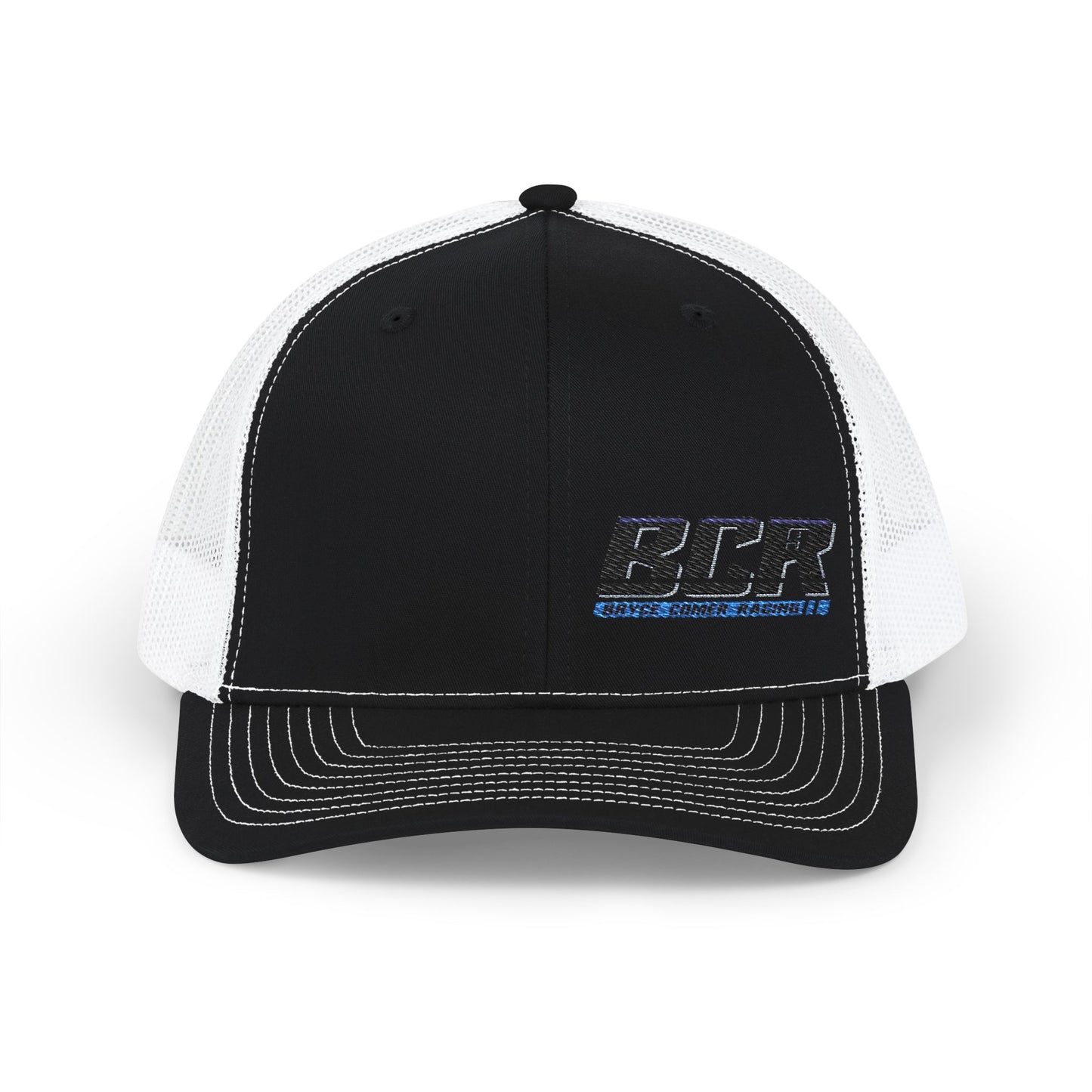 BCR -Bryce Comer Racing--Stylish Embroidered Snapback Trucker Cap, Trendy Hat for Outdoor Activities, Perfect Gift for Men & Women, Adjustable Cap, Summer Style